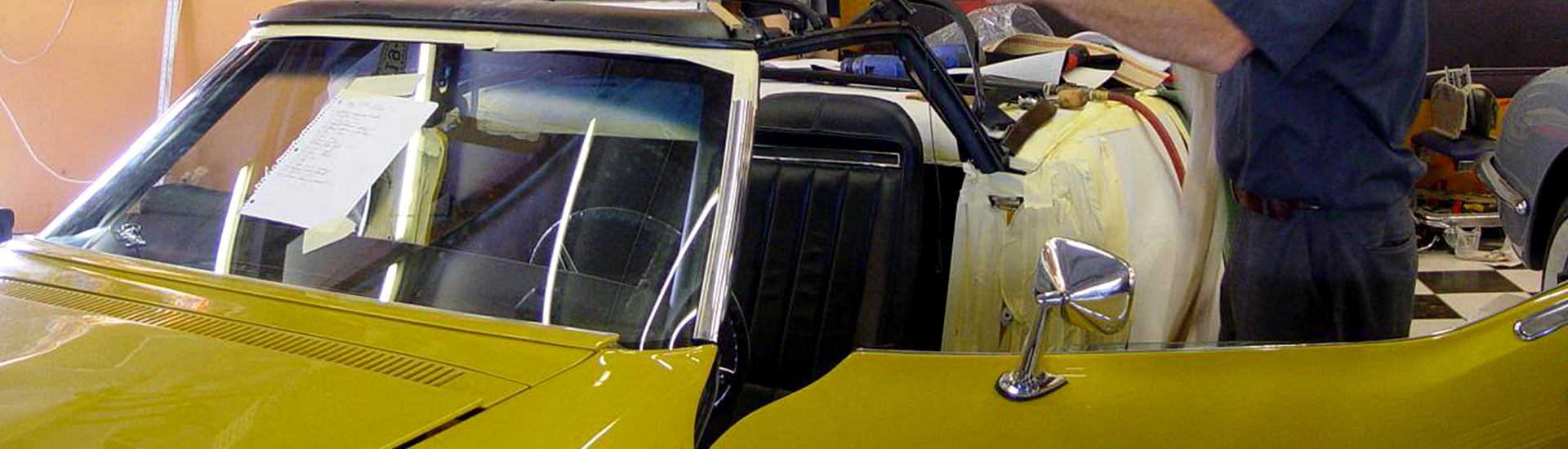 Car Restoration in Process