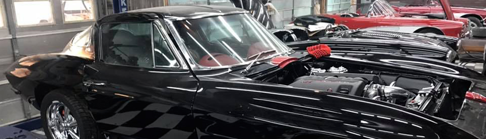Black L82 and Other Corvettes