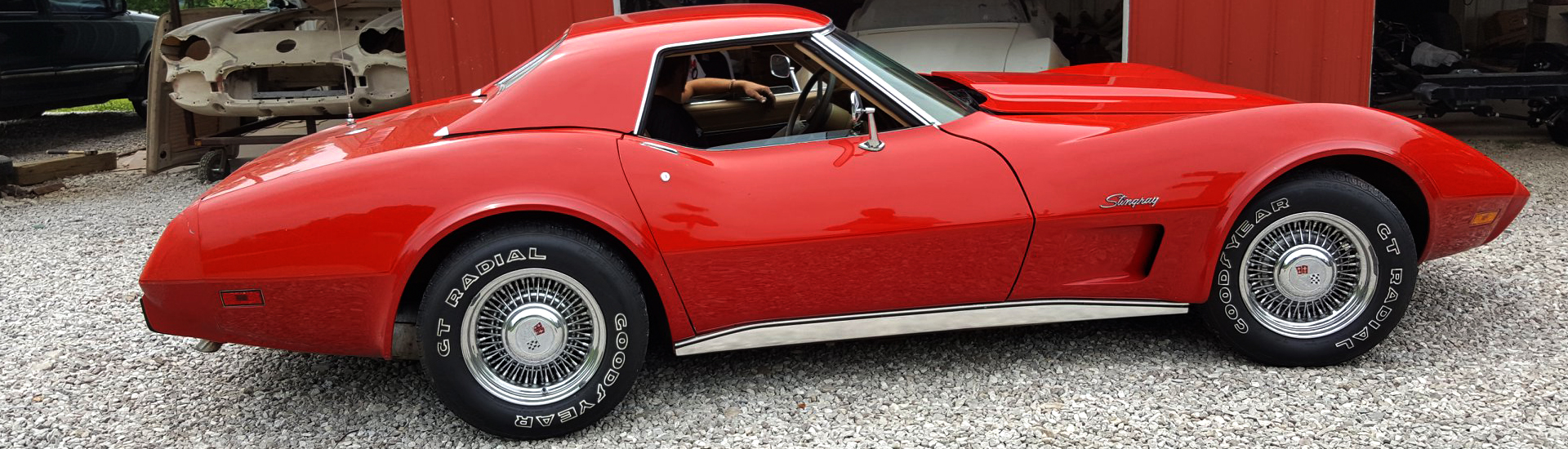 Red 1970 Corvette